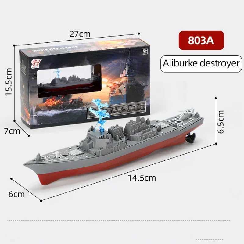 Mini Rc Boat 24G Simulation Military Aircraft Carrier Collection Model Remote Control Ship Warship Battleship Toy for Boys Gift C251118