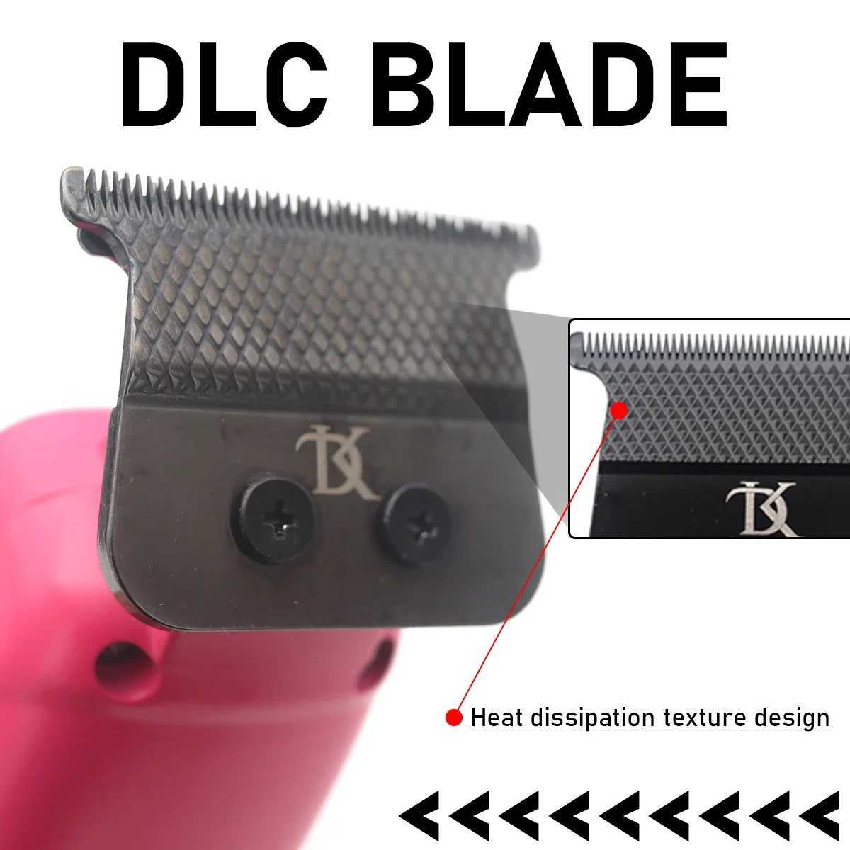 Professional Barber Kit Brushless Motor DLC with Base Charger Cordless Mens Barber Trimmer 106 DK078W250418