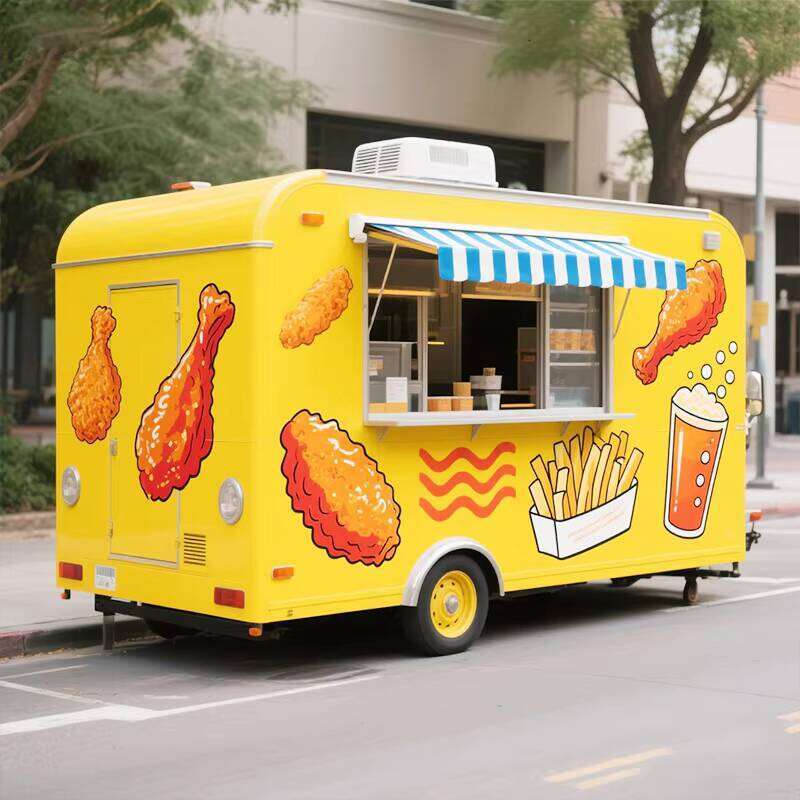 Customized Fully-Equipped Food Truck Mobile Kitchen for Profitable Street Business