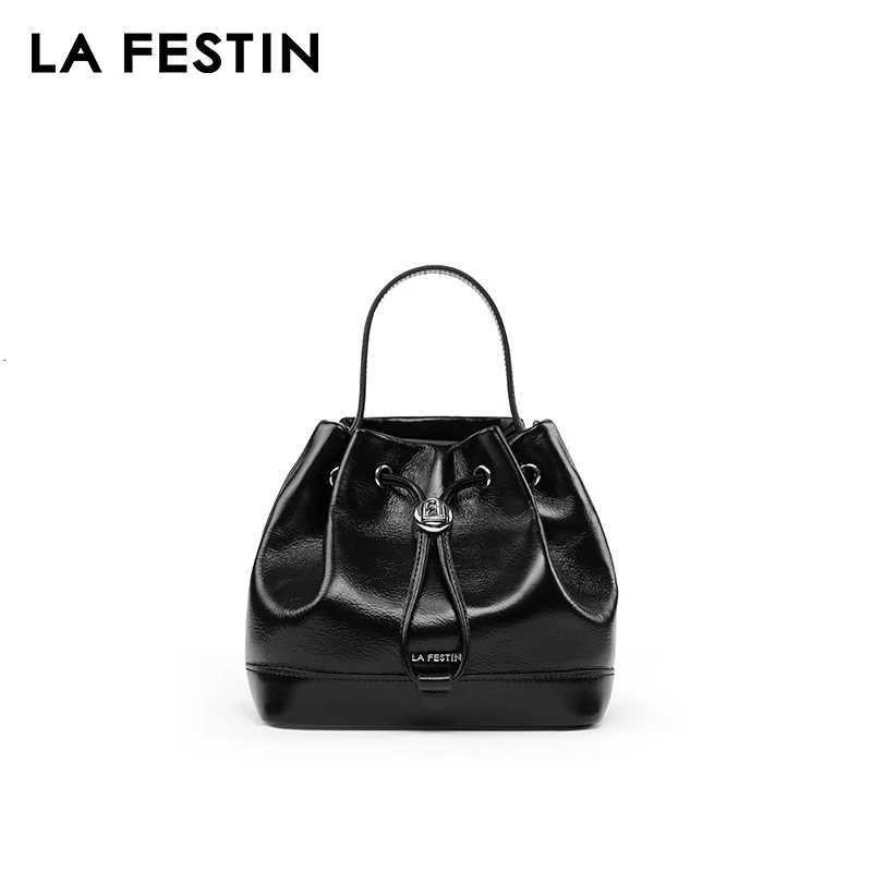 LA FESTIN Original 2025 New Handbag Women Bucket Bag Luxury Bag Shoulder Bag Casual Crossbody Bag Fashion Small Bag School BagW251118
