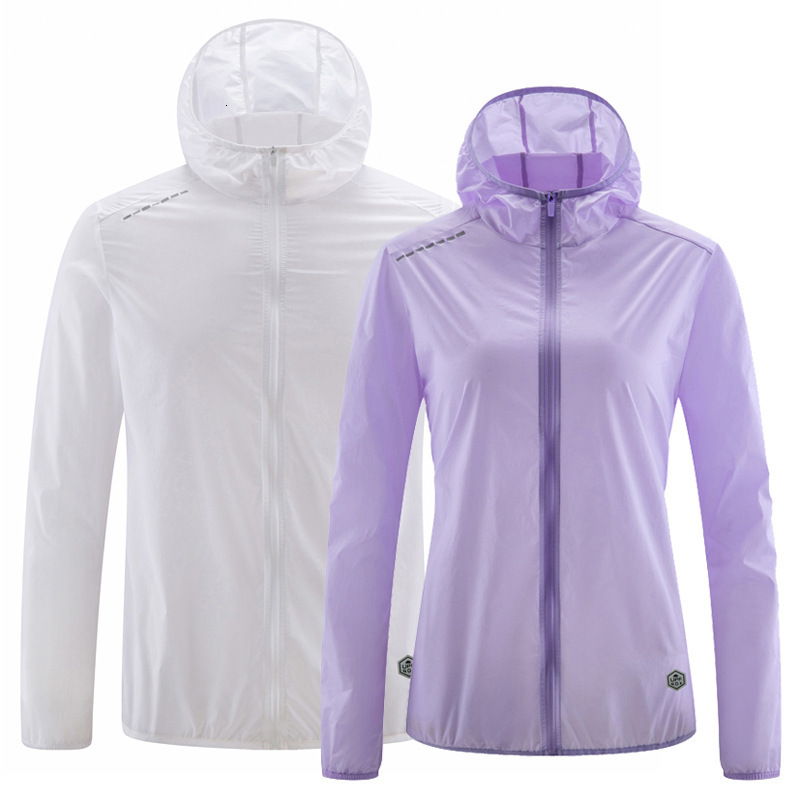 Sunscreen clothes mens summer light ice silk outdoor quick drying skin windbreaker breathable fishing sunscreen clothes womens coat 250311