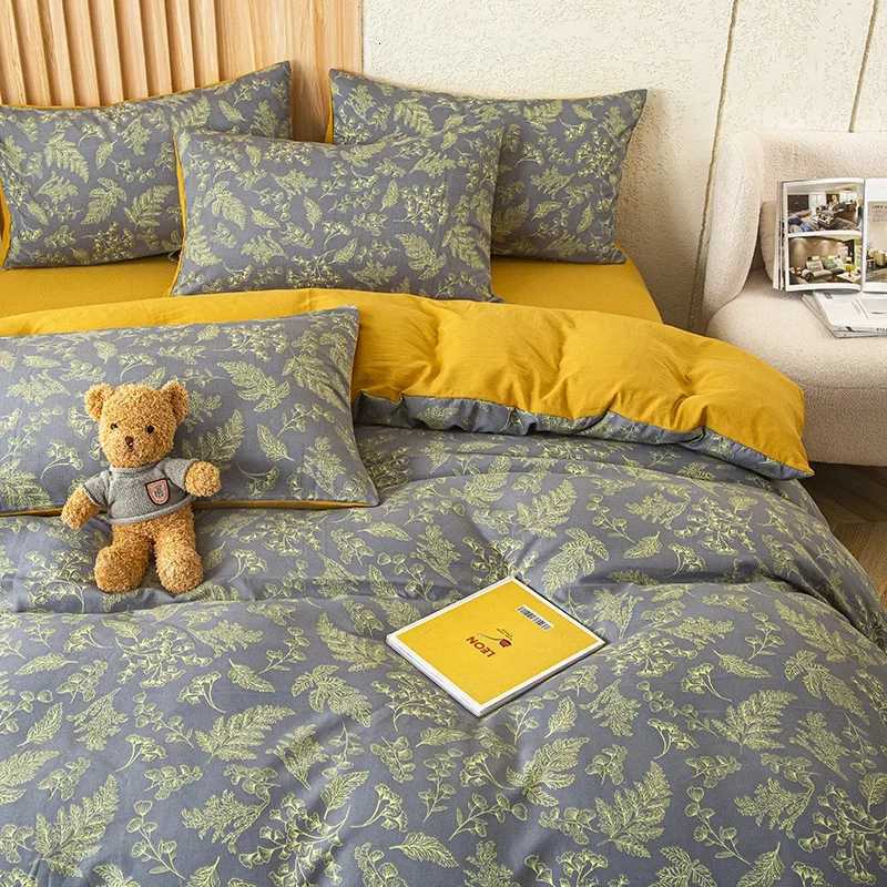 Duvet cover Set Double-Layer Yarn Includes 1 Quilt Cover 1/2 cases No Duvet Insert No CoreM251118