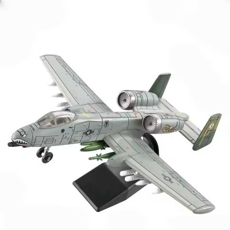New Aircraft A-10 ABS Plastic Material Airplane Model 1/72 Scale Finished Fighter Souvenir Collection Plane Home Ornaments C251118