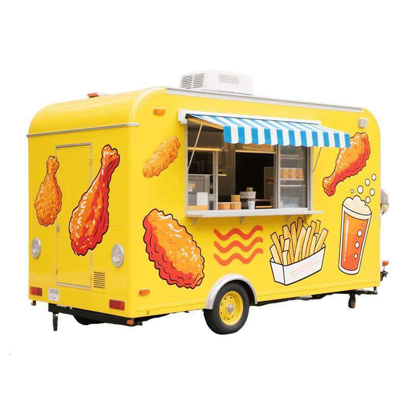 Customized Fully-Equipped Food Truck Mobile Kitchen for Profitable Street Business