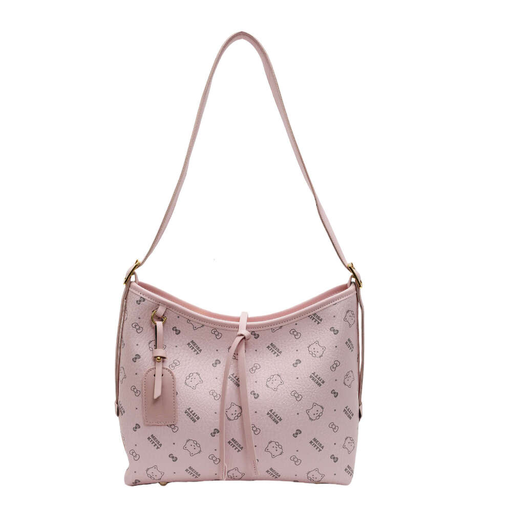 Korean printed tote new fashionable versatile casual shoulder women's bag, niche and trendy design, underarm bag