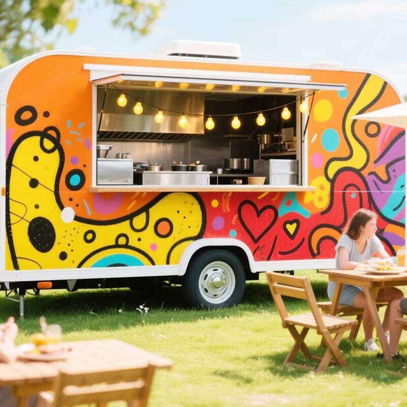 Customized Fully-Equipped Food Truck Mobile Kitchen for Profitable Street Business