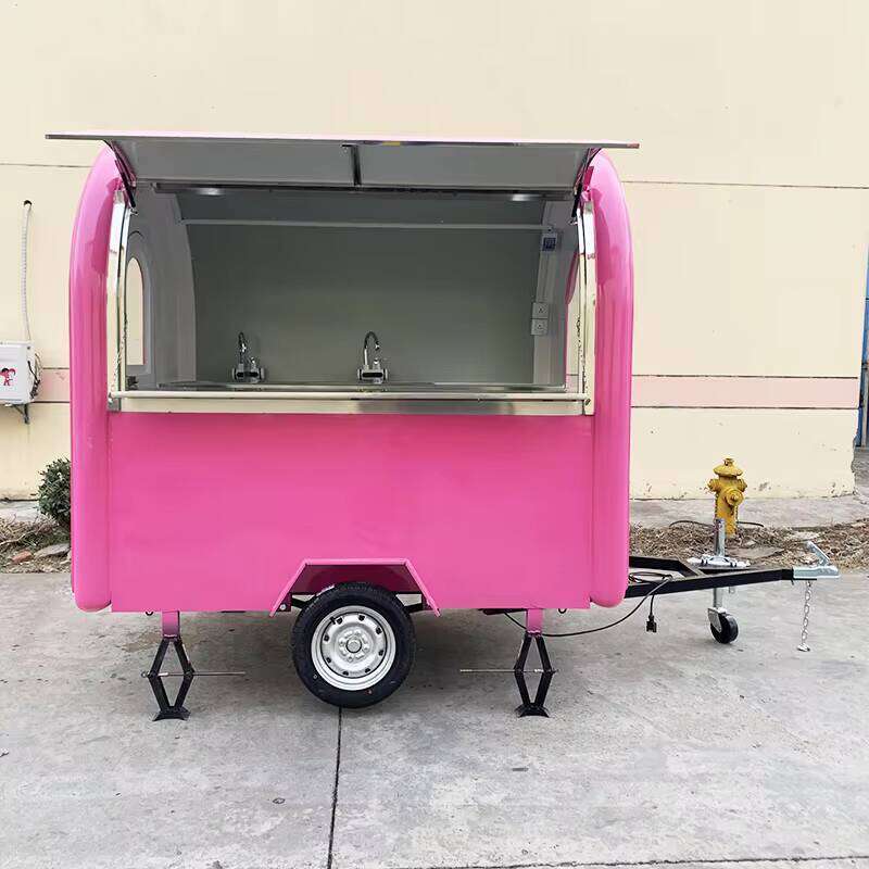 Affordable Mobile Food Truck with Essential Equipment for Startup Street Food Ventures