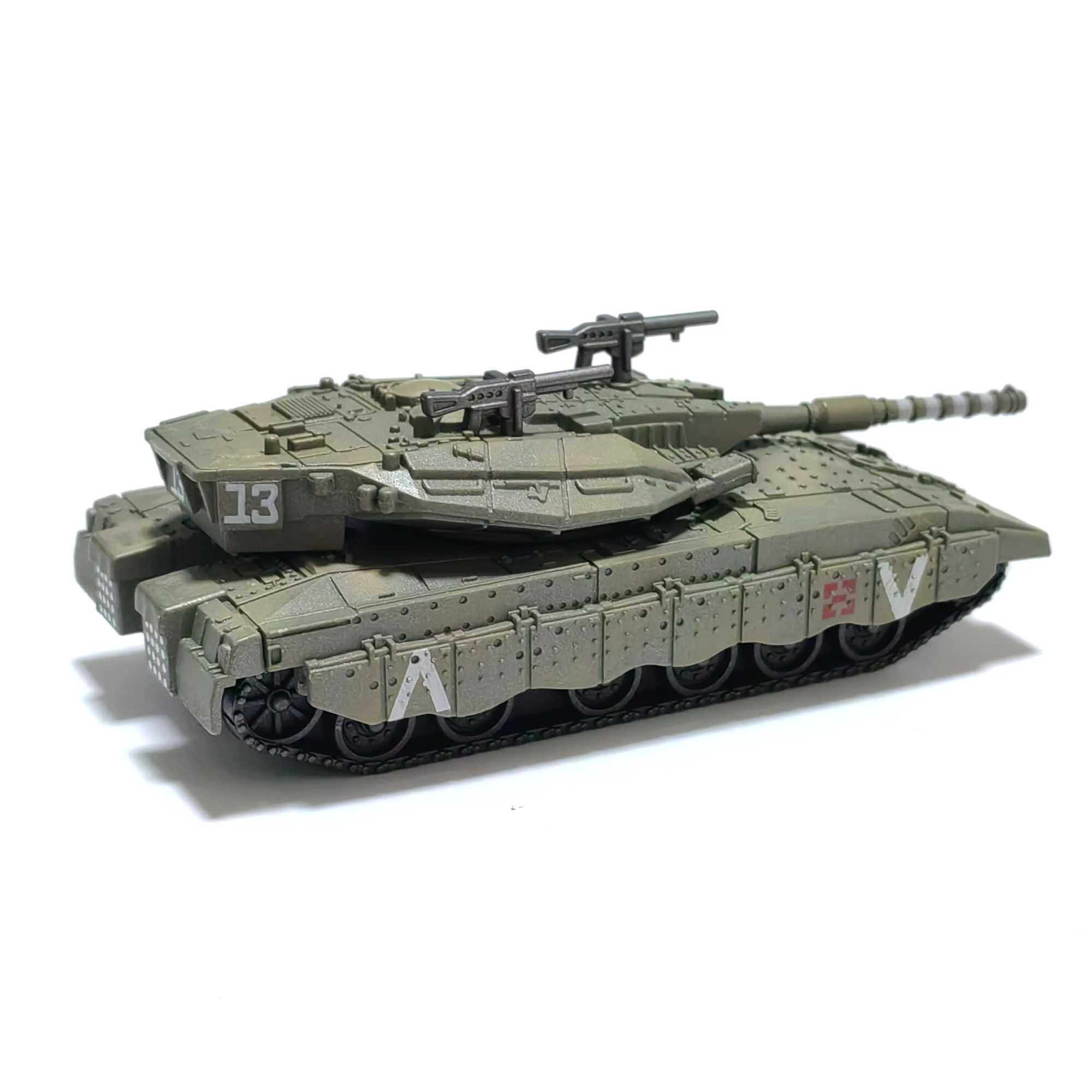 1/72 Scale MERKAVA Main Battle Tank Plastic Model Kit DIY Assembly Military Gift for Christmas Creative Gifts Presents C251118