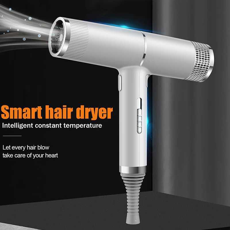 High Speed Negative Ionic Hair Blower Dryer Professional Electric Salon Hot and Cold Air Hair Dryer With Diffuser 3 headsT251118