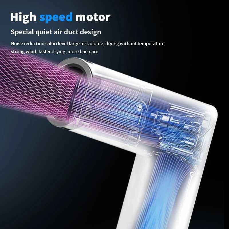 Foldable High Speed Ionic Hair Dryer Constant Temperature Fast Drying Professional Styling Tool for Home SalonT251118