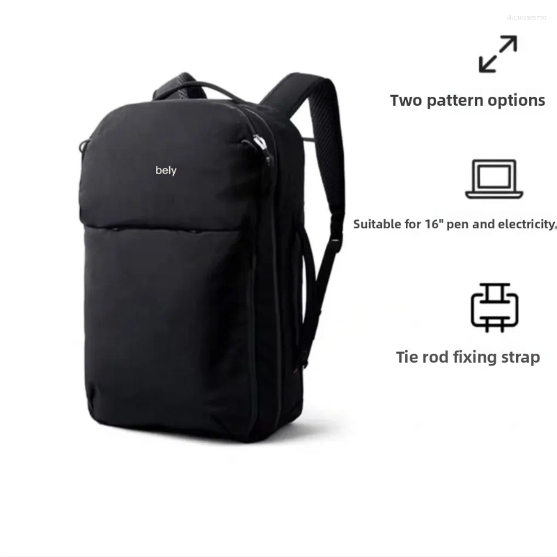 Duffel Bags Belroylarge Capacity Backpack Men's Travel & Business Multi-Functional Leisure Laptop 30L/38L
