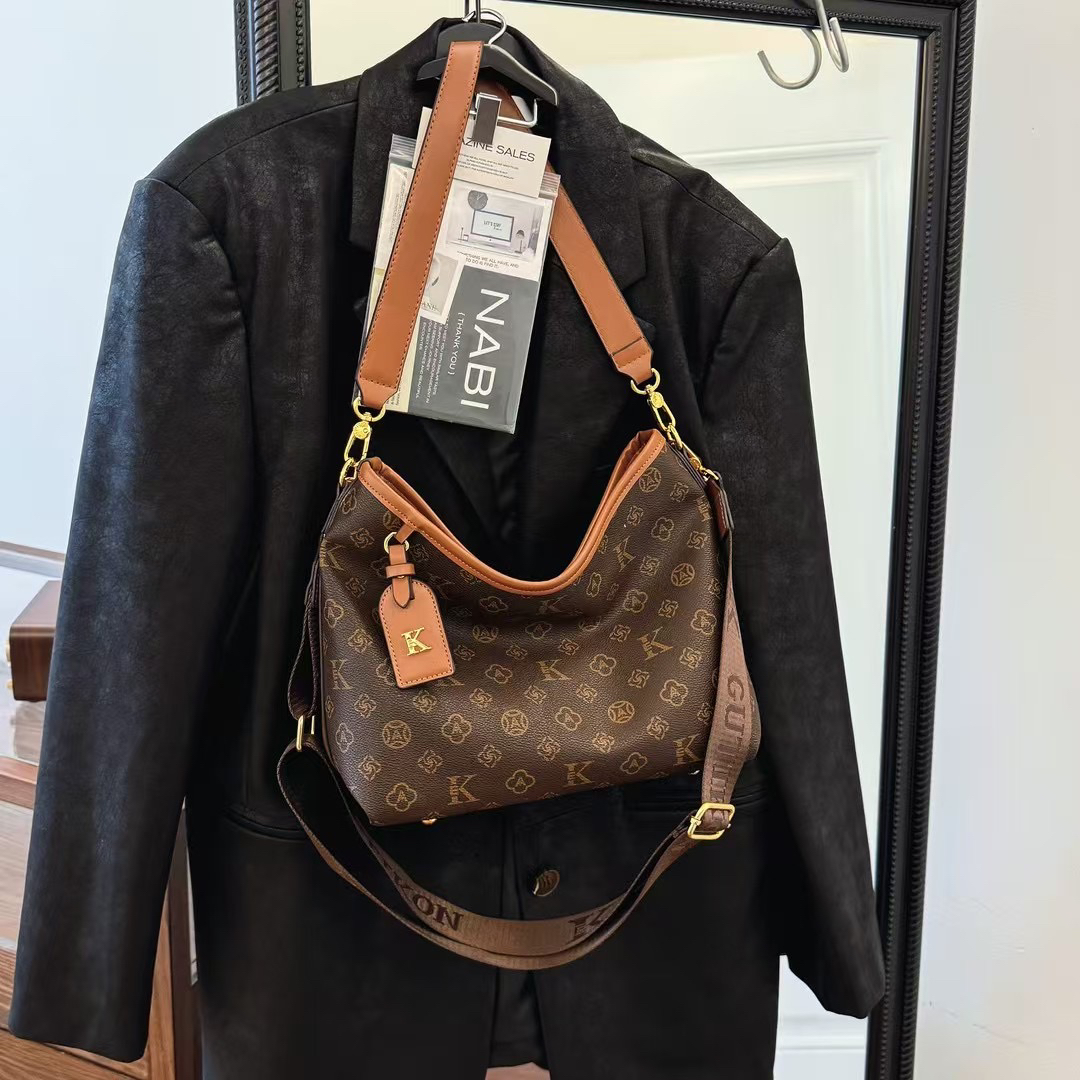 LUYIWEINASI Woman Shopping Toter Pochette Metis Bags Genuine Leather Hobos Women Crossbody Tote Shoulder Bag Purse Handbags Wallet Ladie Men Women Bag
