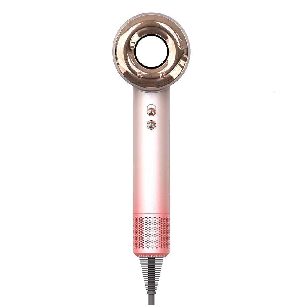 1500W High-Speed Salon Hair Dryer with 120W Cool Wind ABS Aluminium Diffuser Nozzle Ionic Feature for Household and Hotel UseT251118