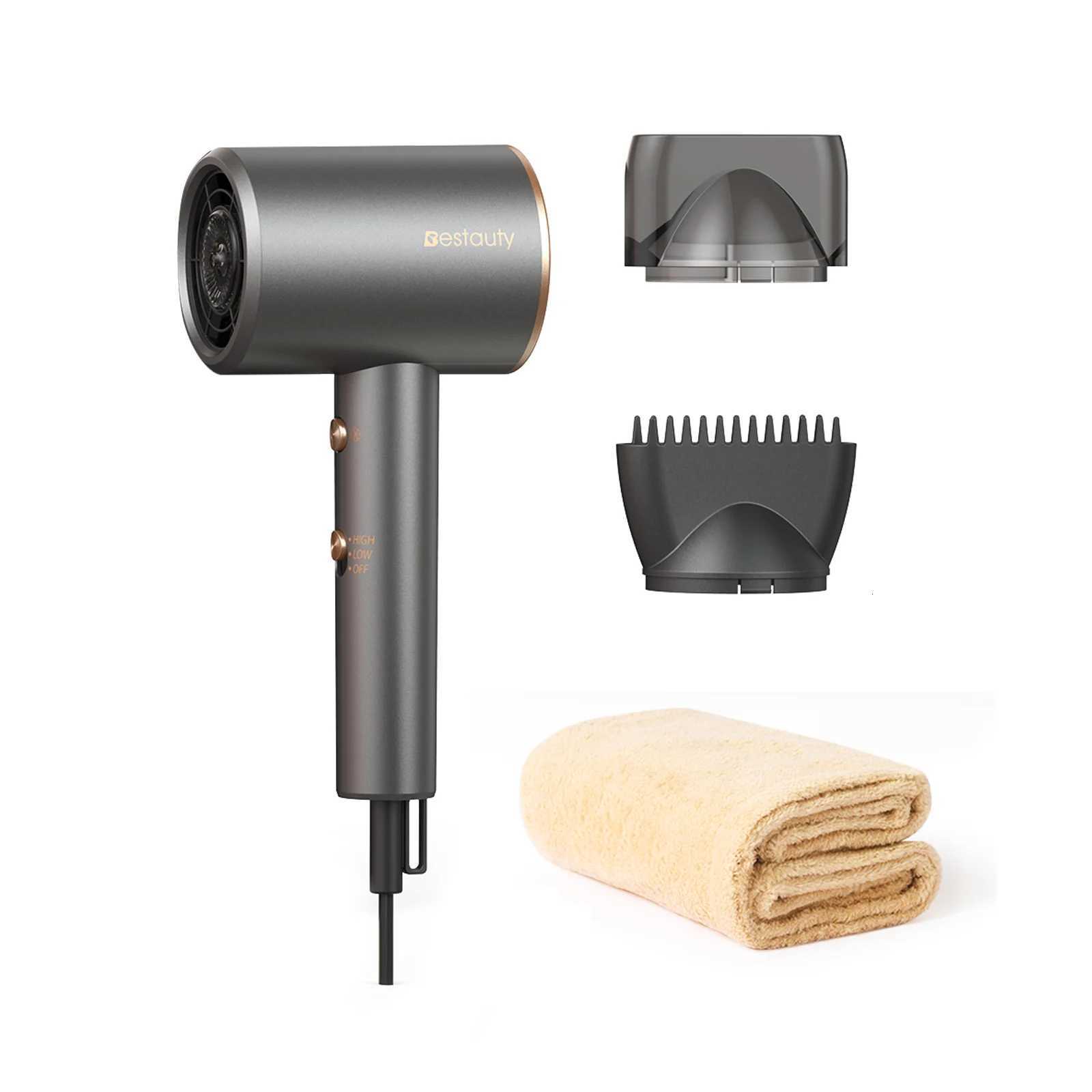 Hair Dryer Large Wind Quickly Drying Hydrate Hair with 2 Styling Wind Nozzles Household Hotel Hair Salon Hair DryerT251118