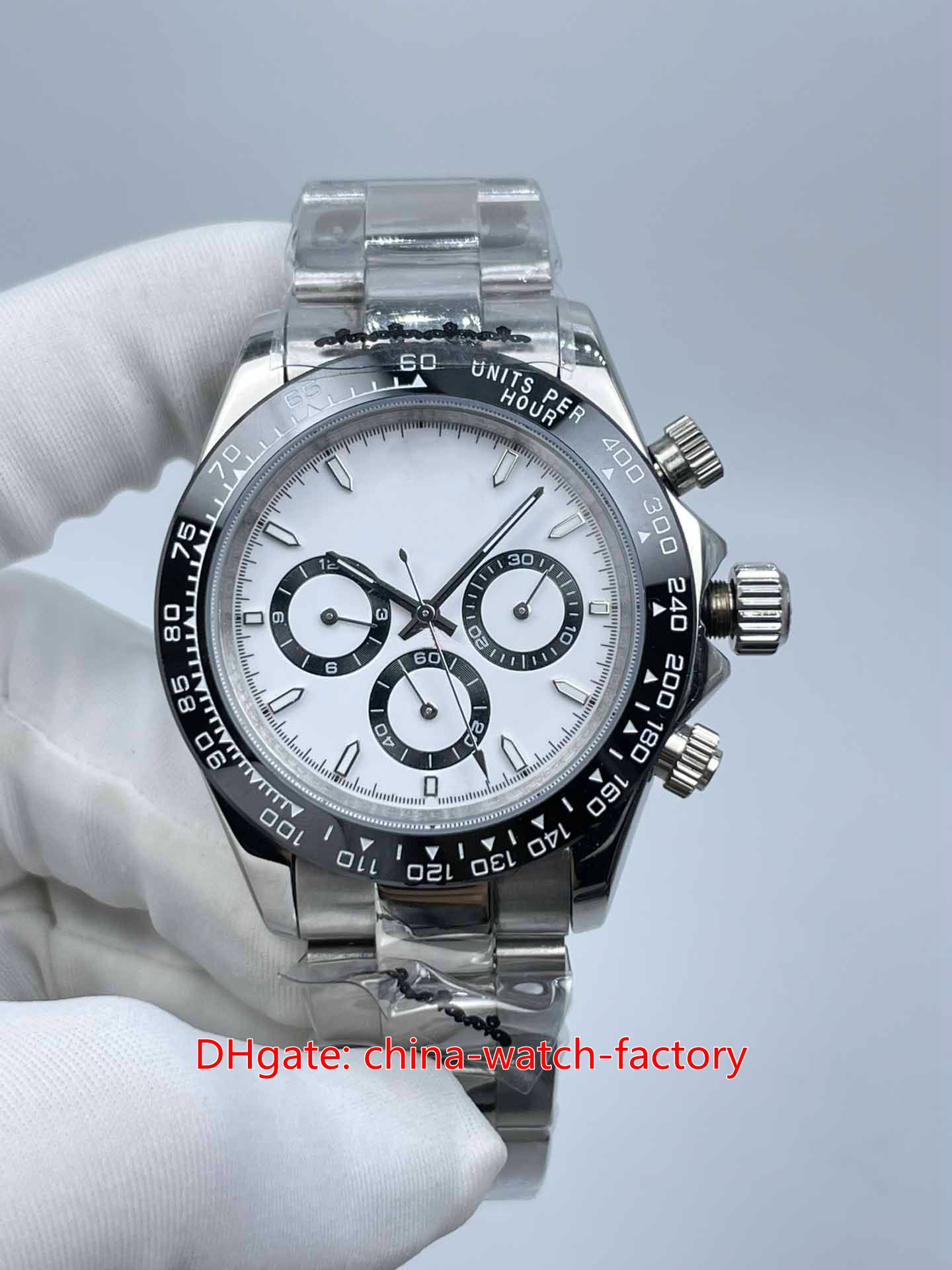 12 Style Mens Watch High Quality 40mm Cosmograph 116500 116520 116518 Stainless Steel Sapphire Sapphire Watches Asia 2813 Mechanical Automatic Men's Wristwatches