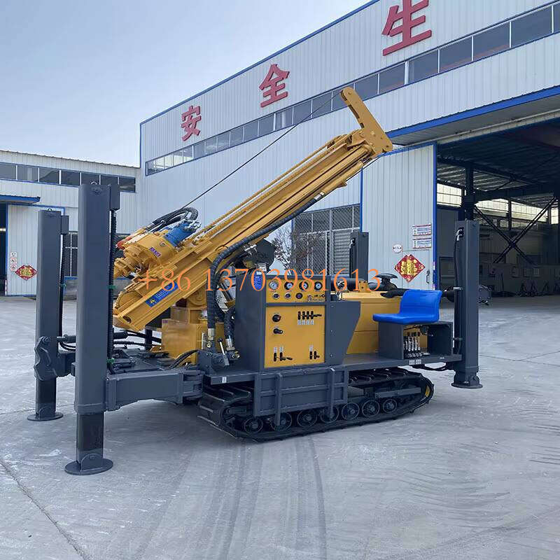 Hydraulic Rotary Head 500m Deep Water Well Drilling Rig Machine for Sale