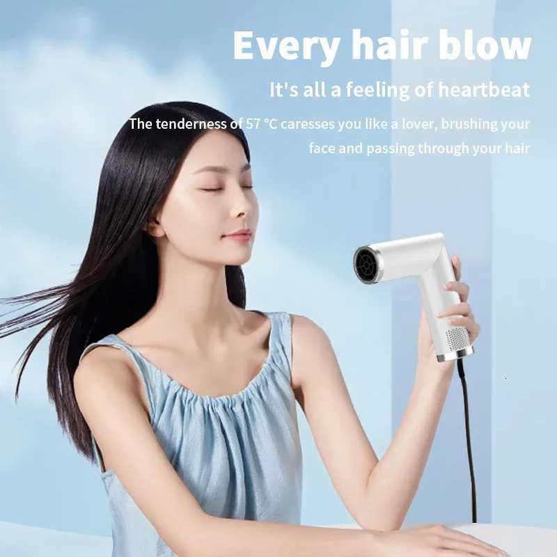 Foldable High Speed Ionic Hair Dryer Constant Temperature Fast Drying Professional Styling Tool for Home SalonT251118