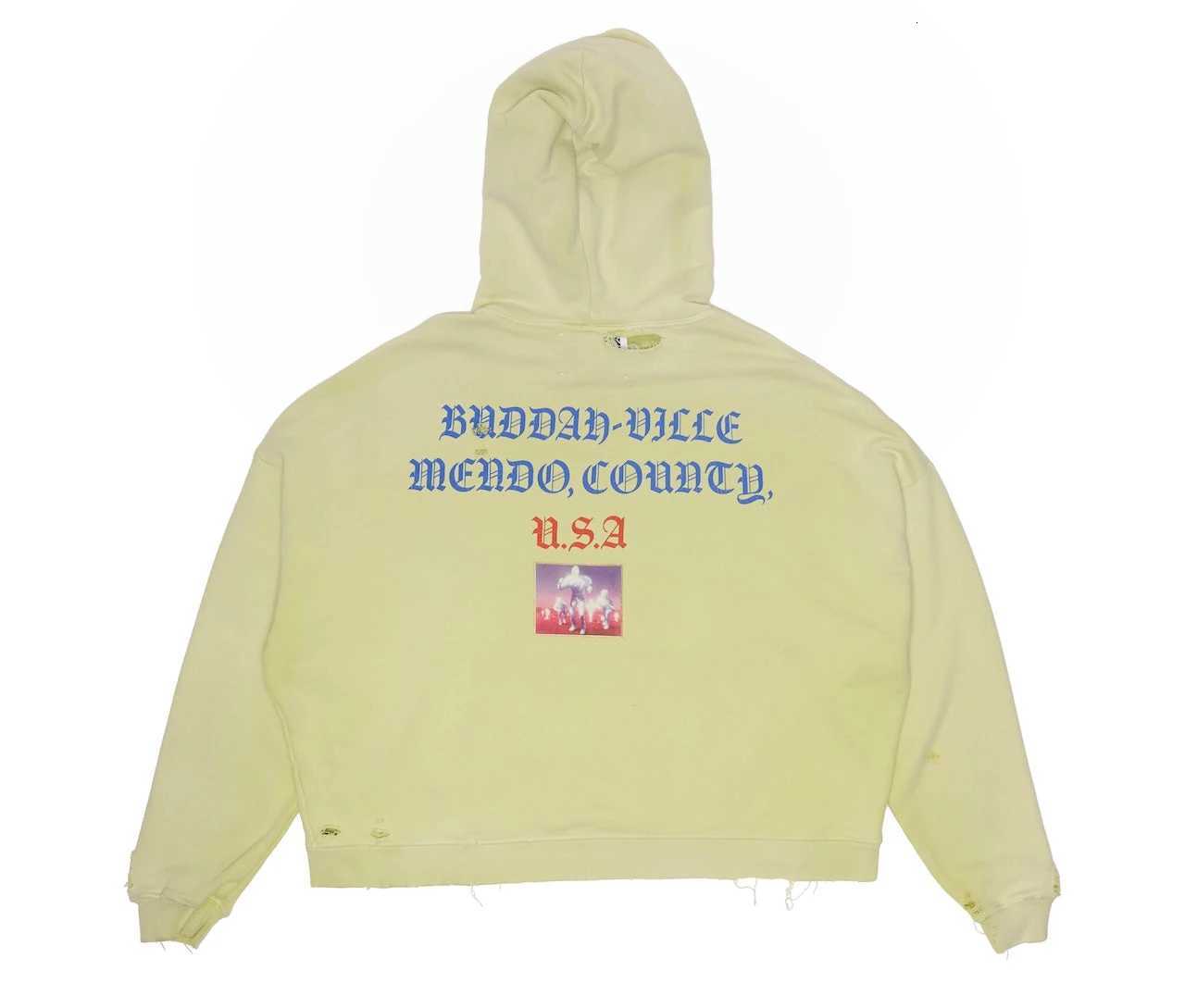 Washed PALY Hoodie Men Women High Quality Vintage Oversized Hooded Pullover X251118