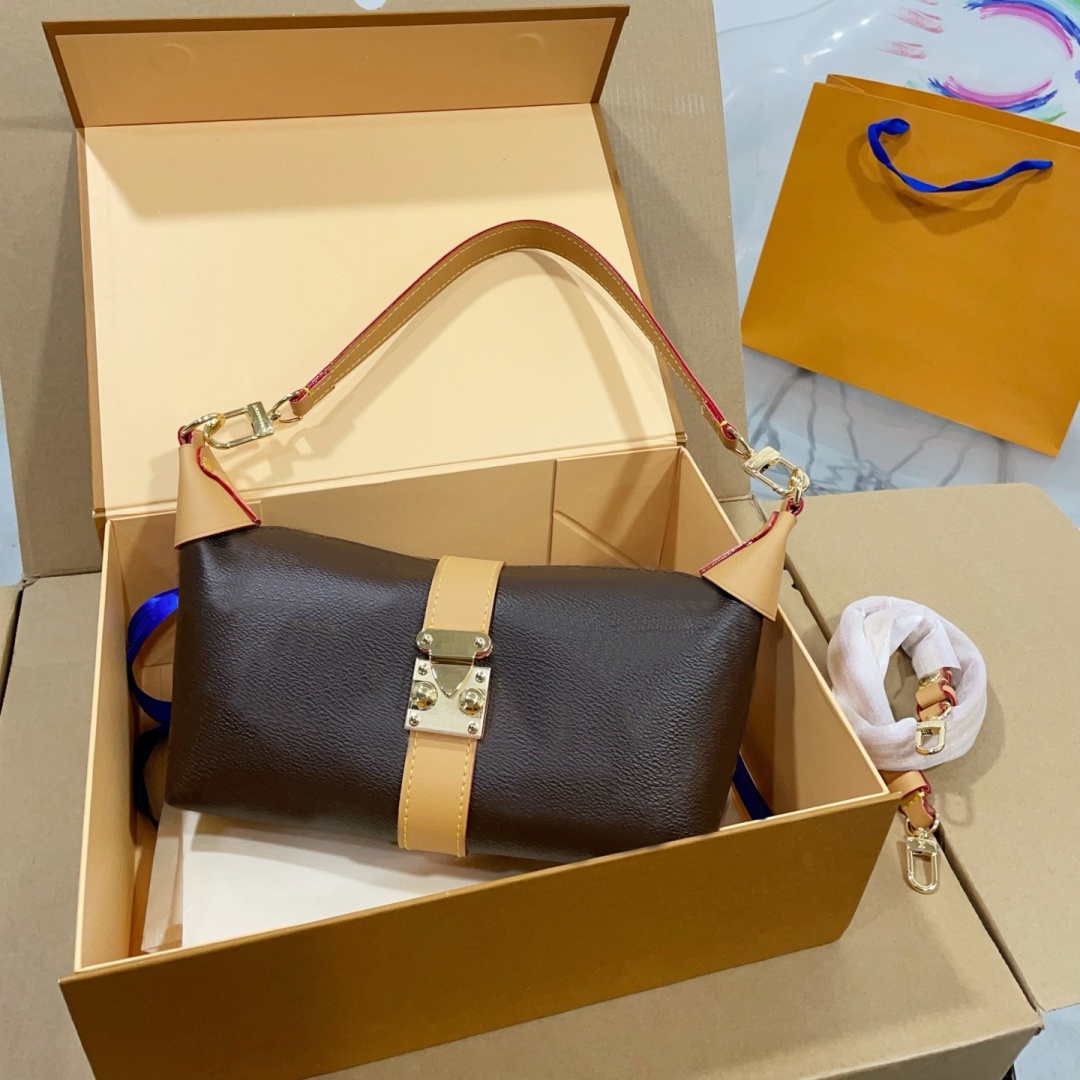 Top Designer Pochette Mia Crossbody Shoulder Bag Women Luxury Leather S-lock Clutch Handbag High Quality Messenger Purses