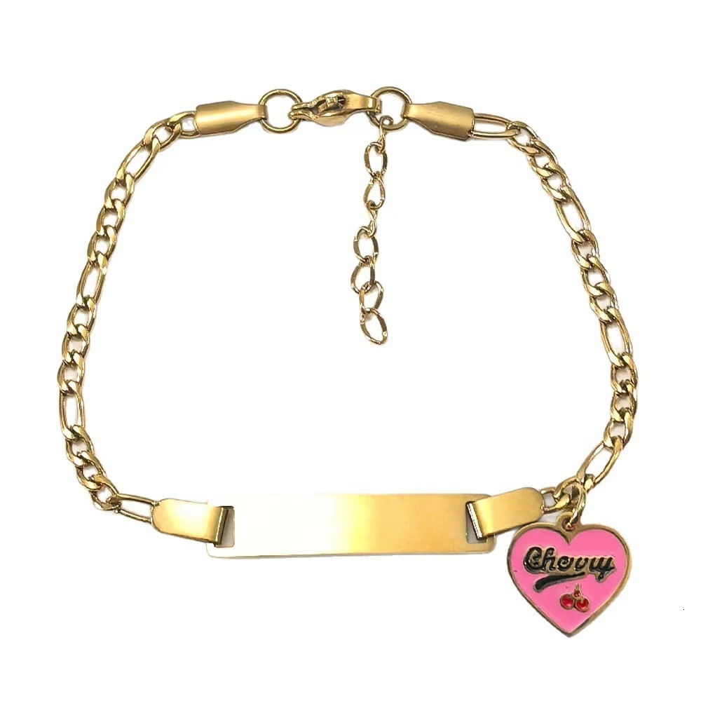 DUOYING Custom Nameplate Bracelet Butterfly Chain Personalized Enamel Colorful Charms Bangles For Kids Jewelry Gift 250214