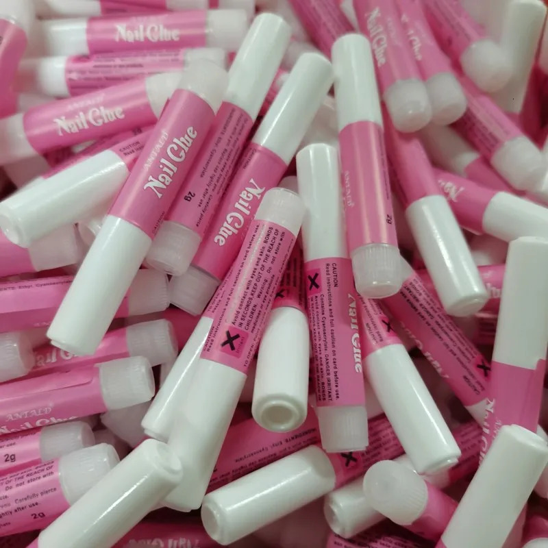 100Pcs/batch of acrylic nail glue pressed onto nails professional nail tip glue long-lasting nail glue super adhesive #GY* 250411