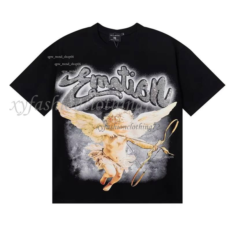 Top Heavyweight 100% Cotton T-Shirt Mixed Emotions Men's Shirt Streetwear Graphic Print Oversized Men's T-Shirt b6