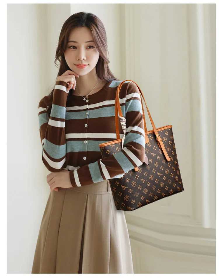 2025 Trendy Tote Bag for Women - Spacious Crossbody Purse Stylish Shoulder Handbag Casual Work Travel EssentialW251118