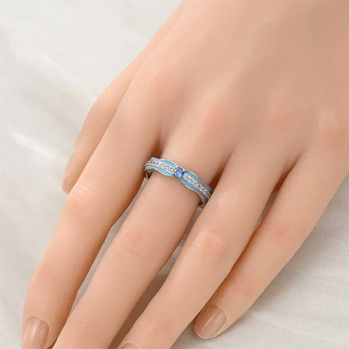 925 Sterling Silver Double Heart Ring Bow Starfish Crown Bow Moon Rings For Women Fine Jewelry Wedding Party Valentines Day GiftXJ251118