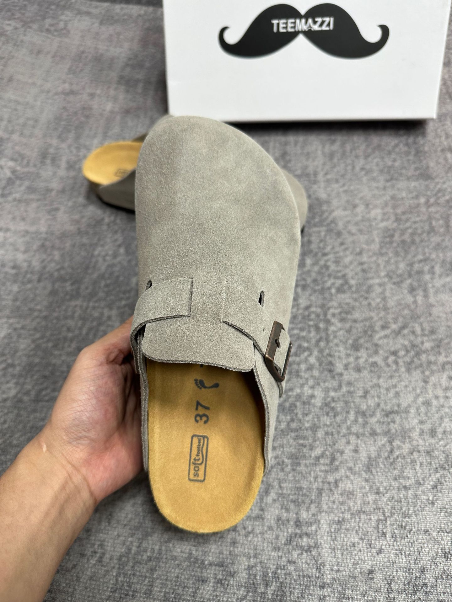 Designer shoes hot free shipping High quality Leather thick soled height increasing slippers new cork exterior casual shoes