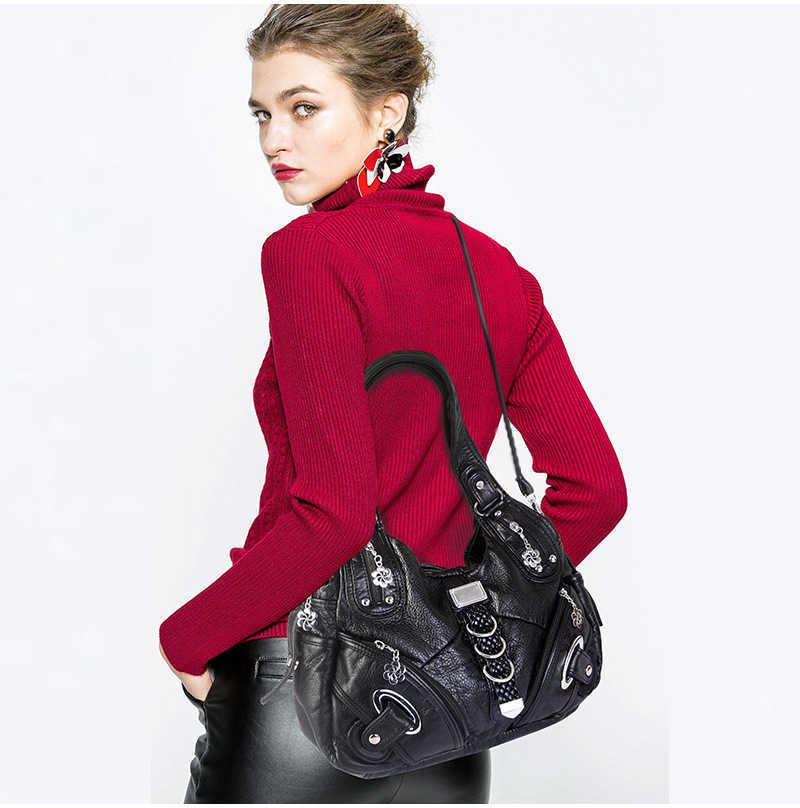 European and American women's bags, trendy large-capacity single-shoulder, hand-held and crossbody bags for women. W251031