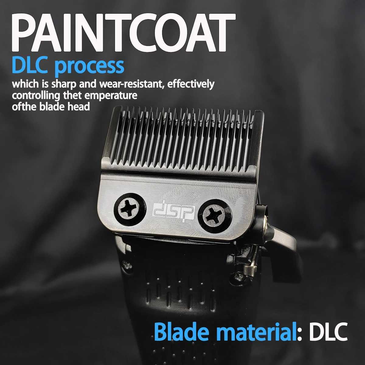 BRDCLIP 91688 Professional Mens Barber 8800RPM Magnetic Vector Motor High Power Barber TrimmerW250418