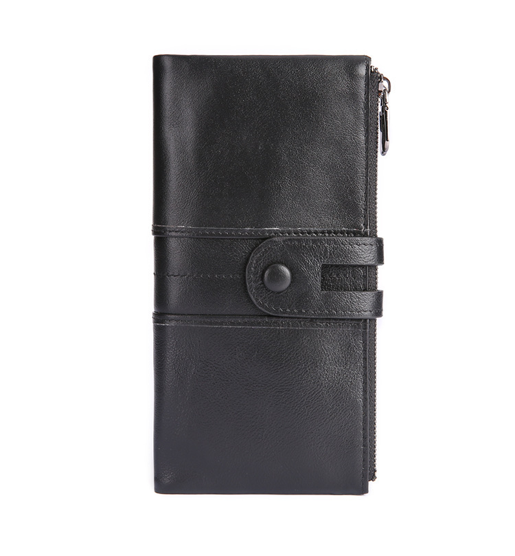 Women's Fashion Designer Bag Christmas Gift Leather Wallet Large Capacity Multi Card Slot Coin Wallet Retro Simple Long Wallet - view 5