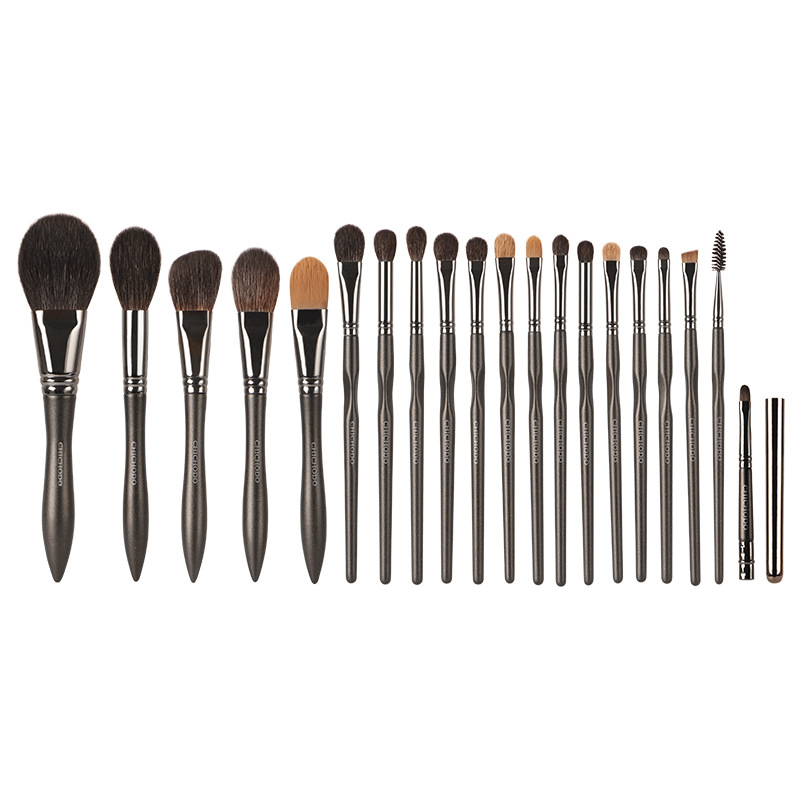 Makeup brush animal hair makeup brush complete set of real hair set