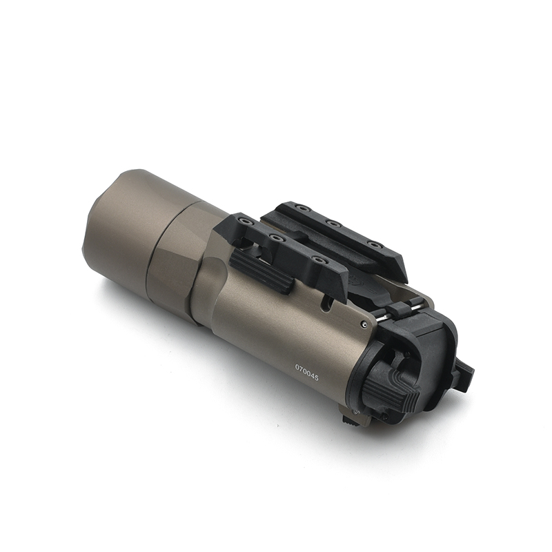 2024 New Metal Tactical X300U Weapon Gun Light Lanterna Rifle Strobe Flashlight Hunting Accessories Fit 20mm Rail