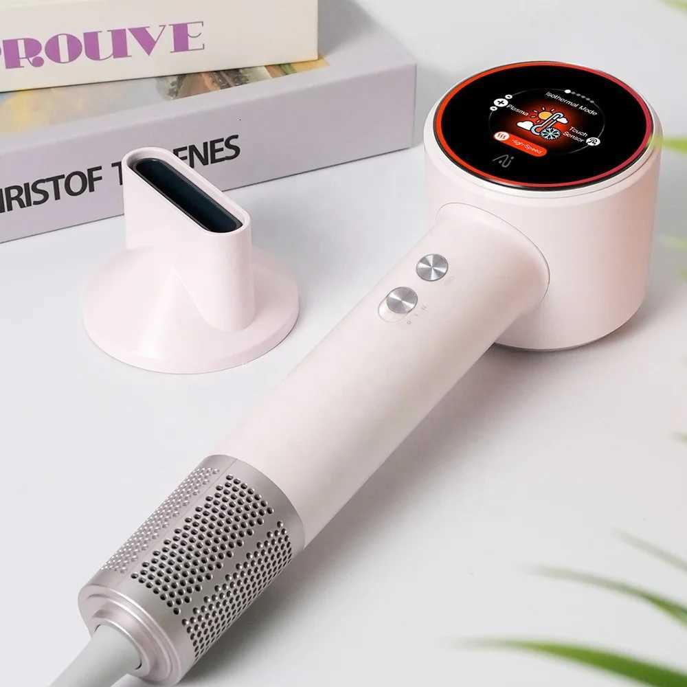 OEM ODM Professional Salon High-Speed Hair Dryer 2 Billion Plasma Ionic with AI LCD Screen Foldable Design for Fast DryingT251118