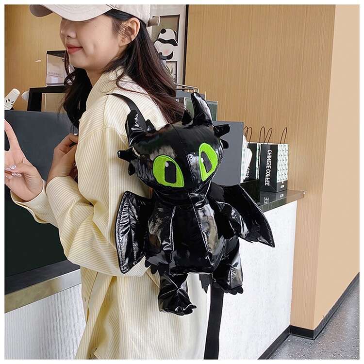 Spicy girl without teeth, trendy, niche, stylish, personalized 2025 doll, new ins backpack, fashionable