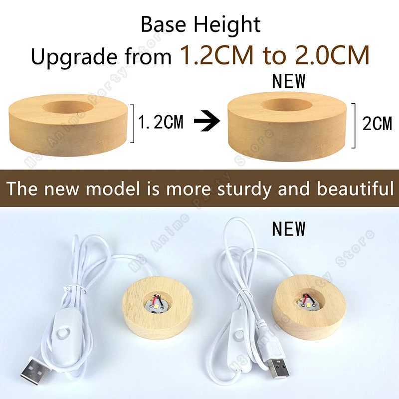 Unique 3D Crystal Ball Night Light Led Lamp Bedside Table Glowing Galaxy Lamp Saturn Planets Moon Children Birthday Gift Toy 5cm M251118