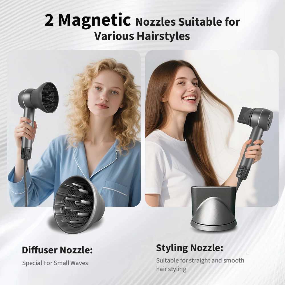 Custom Professional 1400w Mini Ionic Dryer Negative Ion High Speed Hair Bldc Machine Hair Blow Dryer Salon Hair DryerT251118