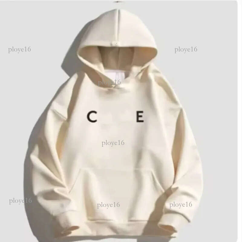 Celinehoodie Designer Men's Hoodies Street Hip Hop Trend Hoodies Crew Neck Letters Printed Mens Womens Sweatshirt Casual Loose Celinelys Hoodie 11A