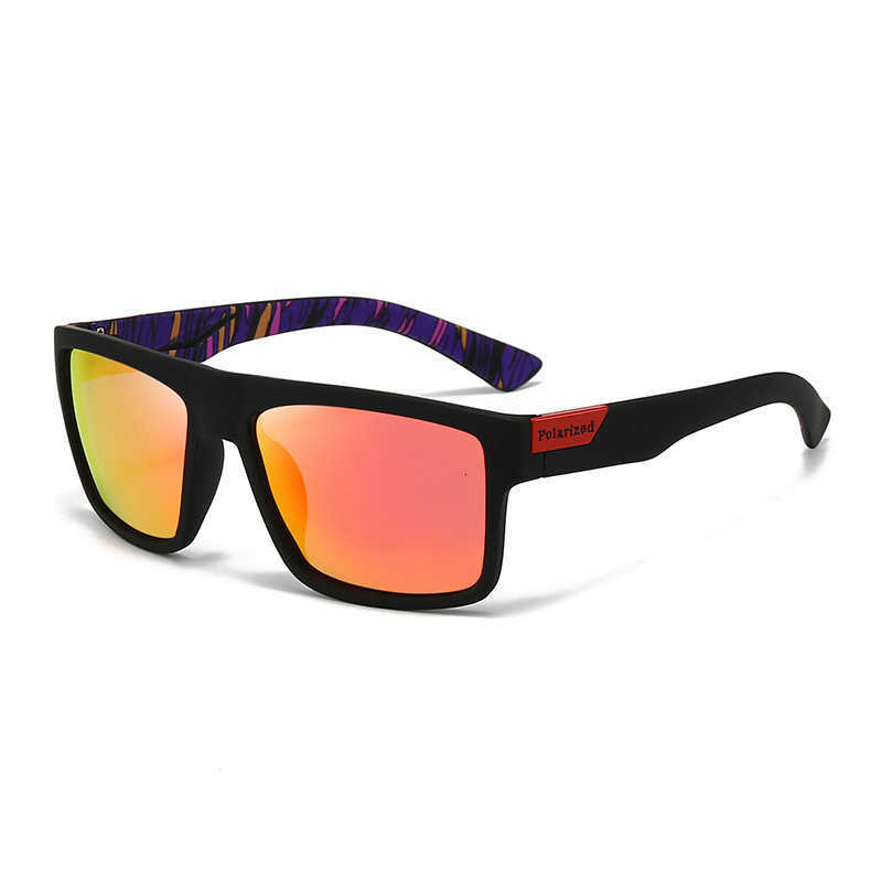 New polarized sunglasses - fashionable men's sports glasses for outdoor cycling and driving - high-end men's style sunglasses