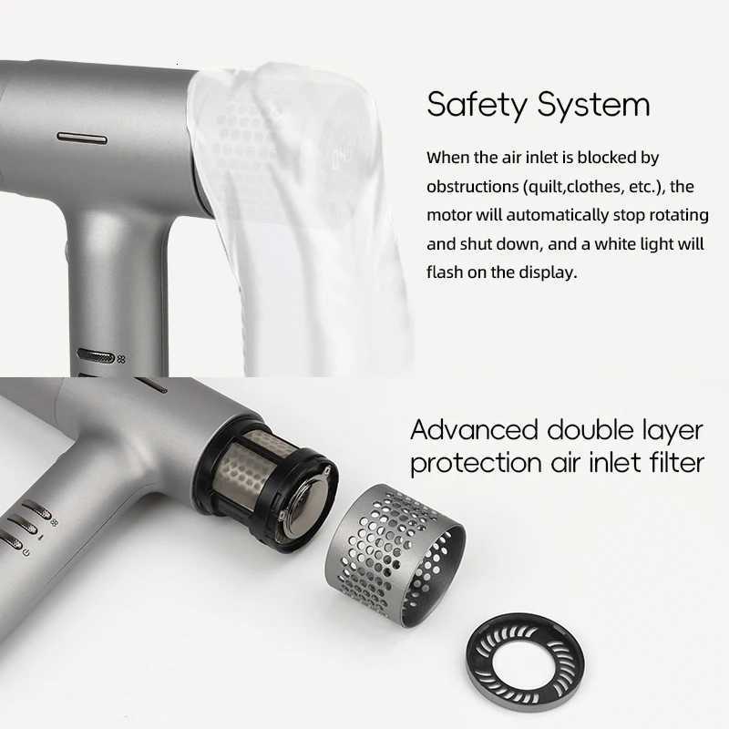KangRoad Factory Powerful High Speed 110000 Rpm High Wind Power Low Noise Negative Ion Hair DryerT251118