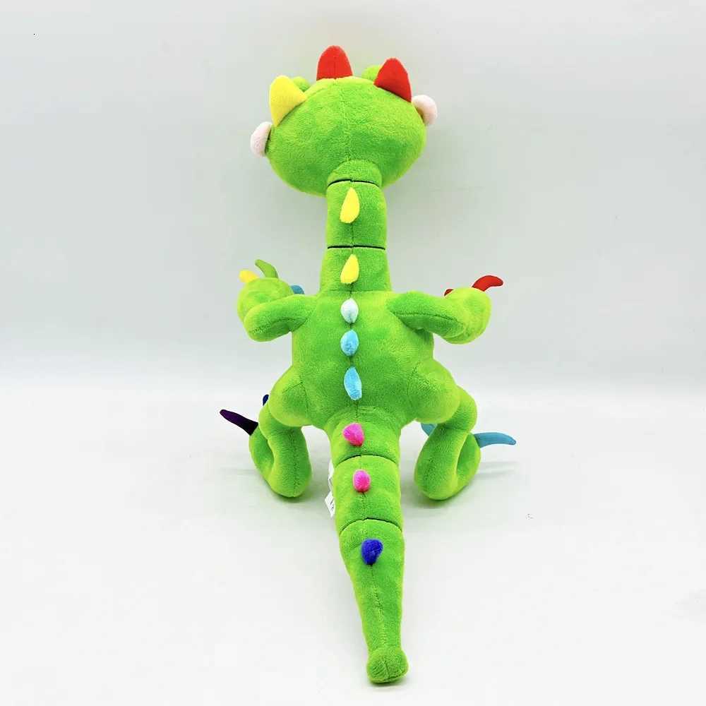 33cm Pianosaurus Plush Anime Nightmare Critters Yarnaby Plushie Soft Doey Stuffed Green Dinosaur Pillow Doll Custom Toy Gift Z251118