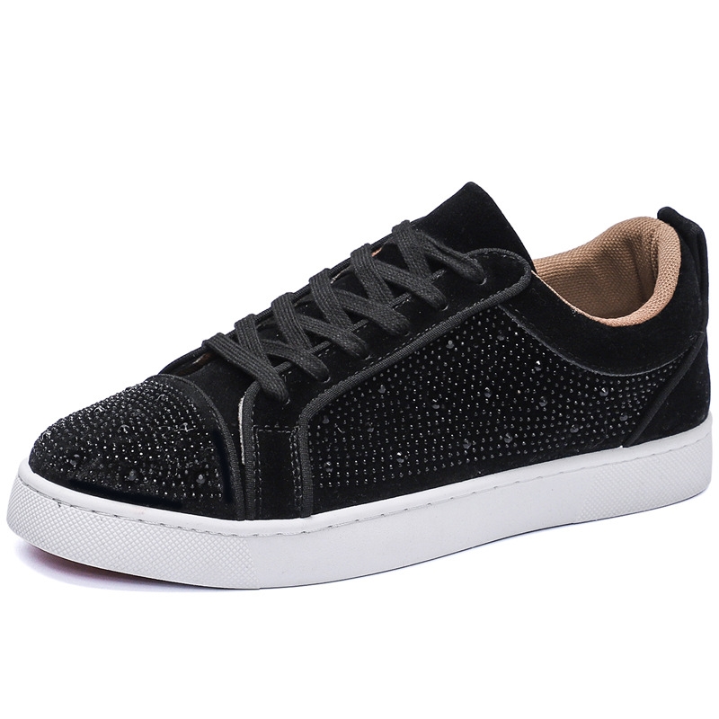 Free shipping designer casual shoes fashionable board shoes trendy sports shoes men's shoes black and white 39-44