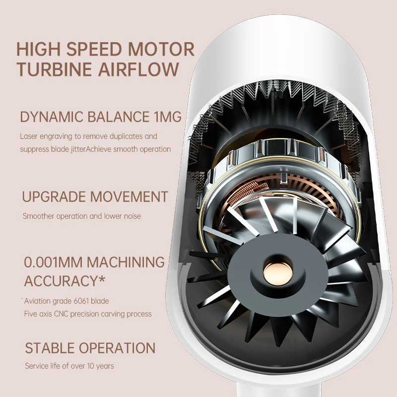 Negative ion hair dryer efficient and intelligent household and commercial hair dryer heloween gifts christmas giftsT251118