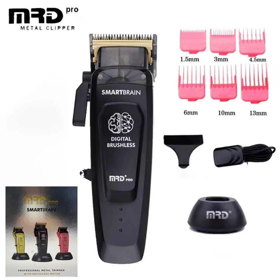 MRD Intelligent Brain HC-90-4 Mens Professional All Metal Elevator High Torque Digital Brushless Motor Cordless TrimmerW250418