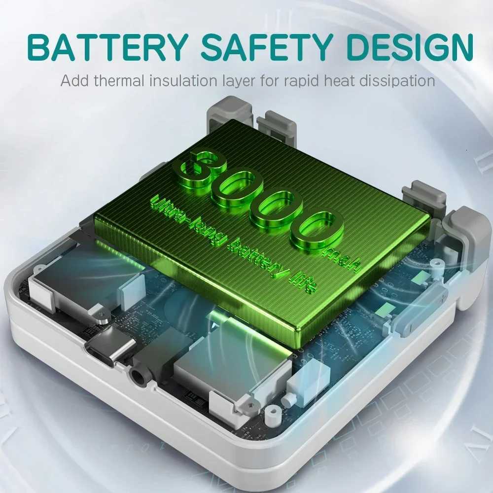 MIYOO FLIP V2 Handheld Game Players 35 I Screen Linux System Onion OS Video Game Consoles Free Case Gamer Gift Retro GamingW251118