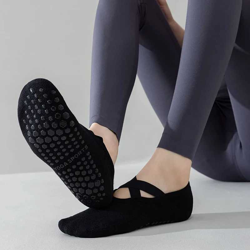 Yoga Pivot Barre Socks Womens Cotton Wool Loop Silicone Non slip Grip Pilates SocksXJ250418