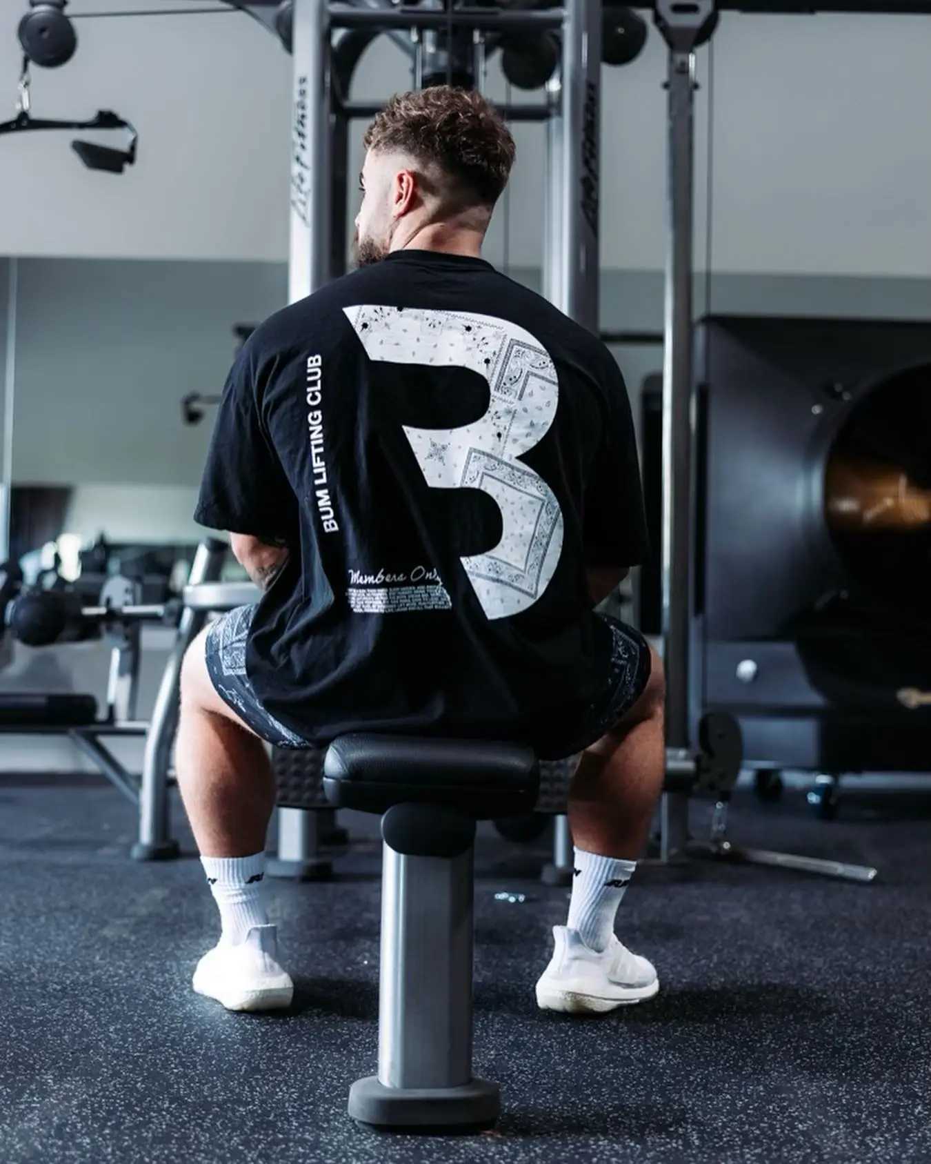Cbum Workout Tshirt Polera Raw Gym Bodybuilding Men Clothing Oversized 100% Cotton Chris Bumsted Shirts US Sized Thavage T-ShirtC250418