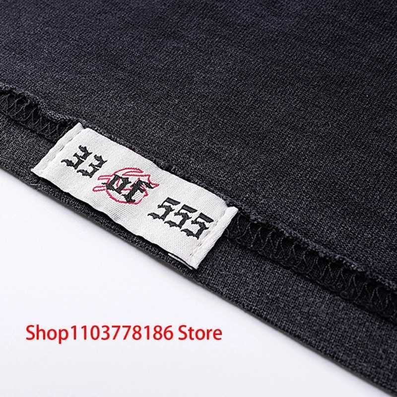New GOD SPD T-shirt Europe America Pop Fashion Print Strtwear Crewneck Short Slve Unisex Casual Godspd Tops Real PhotoC250418