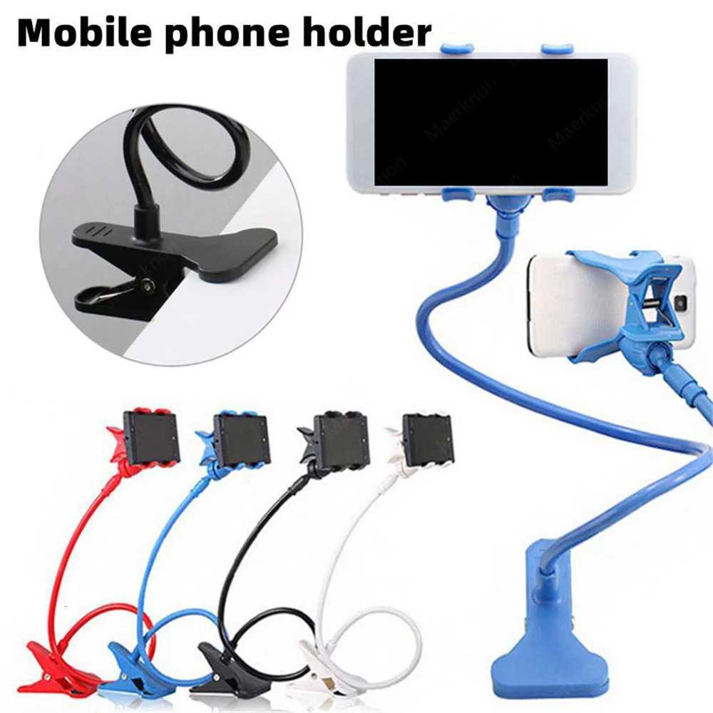 Portable Lazy Bracket Mobile Phone Holder Flexible Cell Phone Clip Bed Desktop Stand Universal Adjustable For Smartphone HolderM251118